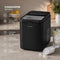 Salora ICEMAKER12B - IJsblokjesmachine - 12 kg per 24 uur - 2 ijsformaten - Matzwart