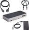 Startech.com USB-C Triple Monitor Docking Station - Triple 4K - 2x USB-A 1x USB-C - Zwart