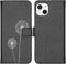 iMoshion Hoesje Geschikt voor iPhone 13 Hoesje Met Pasjeshouder - iMoshion Design Softcase Bookcase - Geel / Dandelion