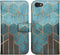 iMoshion Hoesje Geschikt voor iPhone 7 / 8 / SE (2020) / SE (2022) Hoesje Met Pasjeshouder - iMoshion Design Softcase Bookcase - Goud / Meerkleurig / Groen / Green Honeycomb