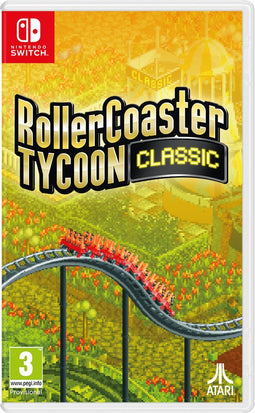 Atari RollerCoaster Tycoon - Classic - Nintendo Switch - Pretparksim met 95 scenario's