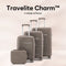 SKYCASES Travel One - 24-inch Medium Reiskoffer - Lichtgewicht 68L Waterdicht Cijferslot Champagne