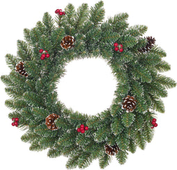 Black Box Trees Creston Kerstkrans - Ø60 cm - Frosted Green