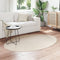 vidaXL - Vloerkleed - 'HUARTE'Beige - 120x170 - cm - Ovaal