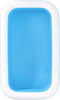 Bestway Gezinszwembad rechthoekig opblaasbaar 262x175x51cm blauw wit