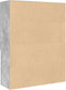 vidaXL - Wasmachinekast - 70,5x25,5x90 - cm - betongrijs