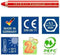 STAEDTLER Noris Junior - 3-in-1 kleurpotlood - set 6 st