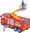 Simba - Brandweerman Sam - Jupiter Series Pro - Brandweerwagen - Speelgoedvoertuig