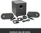 Logitech Z407 - Desktopspeakers - 2.1-systeem met Bluetooth en USB - Grafietgrijs