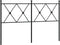 vidaXL - Hoofdbord - 140 - cm - metaal - zwart