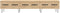 vidaXL - Tv-meubel - 150x36x30 - cm - bewerkt - hout - sonoma - eikenkleurig