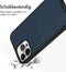 Accezz iPhone 13 Pro Max - Back Cover - Premium Leather Card Slot - Donkerblauw