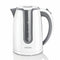 Haeger EK-22G.019A - Waterkoker - 1,7L 2200W 360 graden draaibaar - Grijs/Wit