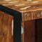 vidaXL - Nachtkastjes - 2st - 40x35x40cm - massief - gerecycled - hout - meerkleurig