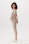 Supermom Jurk Stripe - Zwangerschapsjurk - Korte mouwen bodycon pasvorm - Maat L