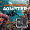 DENVER ACK8064 - 4K video - 20 MP - Foto & Video - incl. Accessoires - Action Camera Zwart