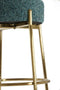 Light&living Barkruk Ø41x67 cm LOKVA emerald-groen+goud