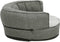 vidaXL-Hondenbed-ergonomisch-linnen-look-75x53-cm-fleece-grijs
