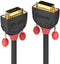 Lindy 36251 - DVI-D Dual Link-kabel - 2560x1600@60Hz - Rood Zwart