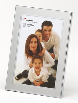 Walther Jazz - Portretlijst - Fotomaat 15x20 cm - Zilver