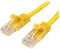 Startech 45PAT3MYL - Cat 5 UTP-kabel - RJ45 - 3 m - Geel