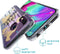 iMoshion Design voor de Samsung Galaxy A40 hoesje - Let's Go Travel - Zwart / Goud