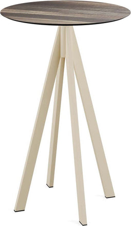 Infinity Statafel Zand Frame + Tropical Wood HPL 70 cm - Essentials 120061270