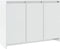 vidaXL - Dressoir - 102x33x75 - cm - bewerkt - hout - hoogglans - wit