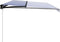 vidaXL - Luifel - handmatig - uittrekbaar - 600x300 - cm - blauw - en - wit