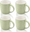 Swan Retro Mokken - Set van 4 - Groen