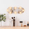 vidaXL - Wandspiegel - met - LED's - ovaal - 15x40 - cm - glas