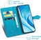 iMoshion Hoesje Geschikt voor Xiaomi Mi 11 Lite (4G) / Mi 11 Lite (5G) / 11 Lite 5G NE Hoesje Met Pasjeshouder - iMoshion Mandala Bookcase - Turquoise