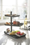 Yamazaki Etagere Tower - 3-laags - Staal - Zwart