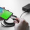 Green Cell KABGC19 - USB A naar USB-C Kabel - Snelladen 3.0 - Zwart (2m)