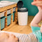 Tommee Tippee Simplee Sangenic luieremmer, milieuvriendelijker systeem, inclusief 6 navulcassettes met duurzaam geproduceerde antibacteriële GREENFILM, wit