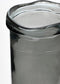 Mica Decorations Pepe Vaas - H28 x Ø12 cm - Gerecycled Glas - Grijs