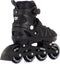 Aventuri Verstelbare Inline Skates - Semi-softboot Skeelers - Verstelbaar Maat 34-37 (M) - Voor Jongens en Meisjes - Zwart