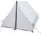 vidaXL - Tent - A-frame - 2-persoons - waterdicht - verduisterend - stof - wit
