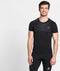Odlo Performance Light - Heren Thermoshirt Korte Mouw - Naadloos Ademend - Black - Maat L