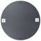 vidaXL - Wandspiegel - rond - 50 - cm - glas