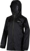 Regatta - Kids Pack It III Opvouwbaar Kinder Regenjack - Zwart - Maat 152