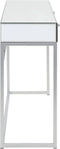 vidaXL-Wandtafel-gespiegeld-107x33x77-cm-staal-en-glas