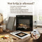 Fornello Voedseldroger - Dehydrator - Digitale bediening - RVS / Zwart