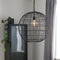 Light & Living Hanglamp Mirana - Zwart - Ø55cm - Modern - Hanglampen Eetkamer, Slaapkamer, Woonkamer