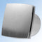 Nedco LD 100 - Badkamer/toiletventilator - Aluminium look - 100 mm