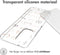 imoshion Hoesje Geschikt voor Samsung Galaxy A53 Hoesje Siliconen - imoshion Design hoesje - Transparant / Boobs all over - Transparent