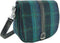Schoudertas Beauly Blauw met Turquoise ruit - Harris Tweed - Glen Appin of Scotland