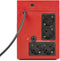 Salicru SPS SOHO+ - Line-interactive UPS 1200 VA - 720 W met dual USB lader - Rood