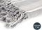 Giftdecor - plaid - wit / grijs - 225 x 250 cm