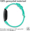 iMoshion Bandje Geschikt voor Fitbit Ace 2 - iMoshion Siliconen band gekleurde gesp - Turquoise